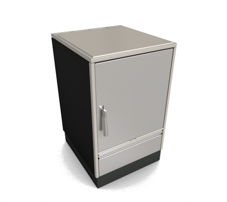 Glutos HH 02 G Küchenherd in edelstahl 5,5 kW | klimaworld.com