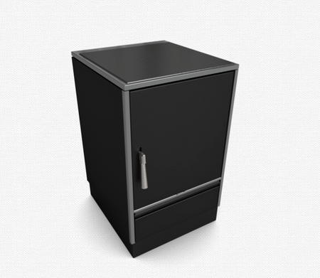 Glutos HH 02 G Küchenherd in schwarz matt 5,5 kW | klimaworld.com