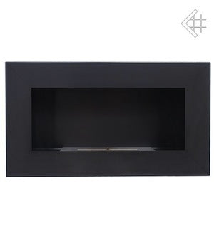 Biokamin Dekorativ-Wandkamin Golf schwarz 