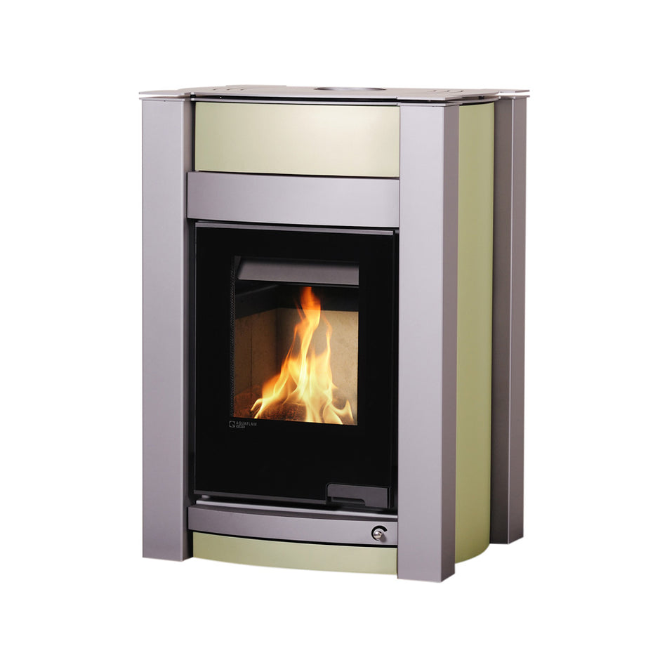HS Flamingo | Kaminofen | Auquflam Verio | Kalmar | 11 kW ➔ Klimaworld.com