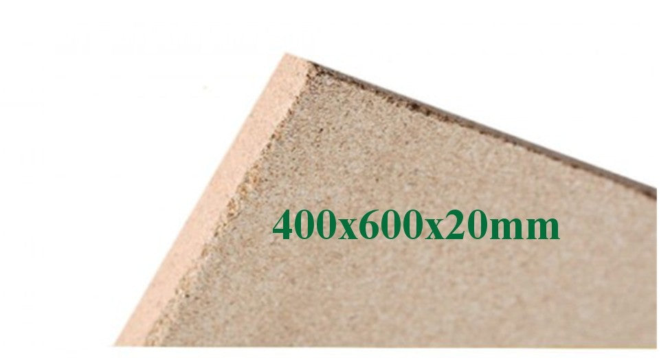 Vermiculite-Platte | Brandschutzplatte 400x600x20mm