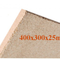 Vermiculite-Platte | Brandschutzplatte 400x300x25mm | Schamotte-Ersatz