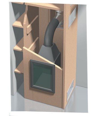 Wärmedämmplatten Grenaisol für Kaminverkleidung 600x800x40mm