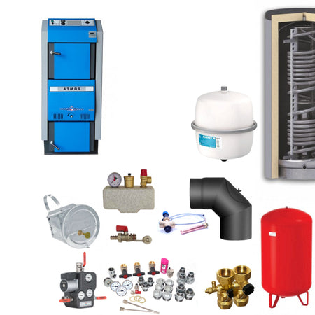 Atmos GSX50 Scheitholzvergaser Komplettset 4 | klimaworld.com