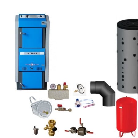 Atmos GSX50 Scheitholzvergaser Komplettset 2 | klimaworld.com