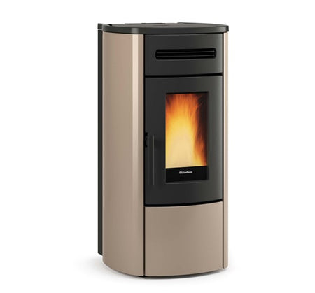 Extraflame wasserf. Pelletofen Guenda Idro 5.0 Evolution Line, Tortora | klimaworld.com