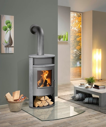 Island Aqua | Speckstein Korpus Stahl Gussgrau | Klimaworld