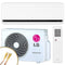 LG Split Klimaanlage Set | DUALCOOL S1 DELUXE | 2,5 kW | Quick-Connect