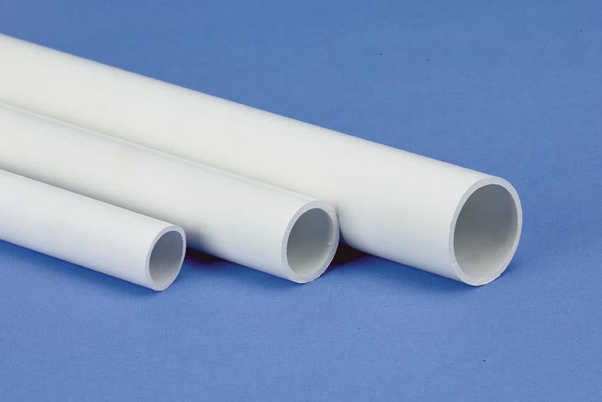 Kondensatwasser Hartrohr PVC Abfluss - Profiline Set für Multisplitanlagen