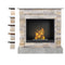 Aflamo Bio-Kamin | Vigo Stone Desert mit Einsatz Bio 60 | TÜV