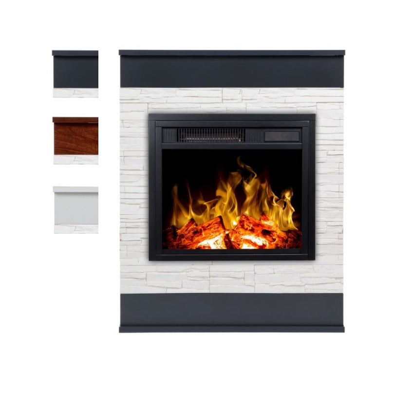 Aflamo LED Elektrokamin Standkamin | Smart Stone