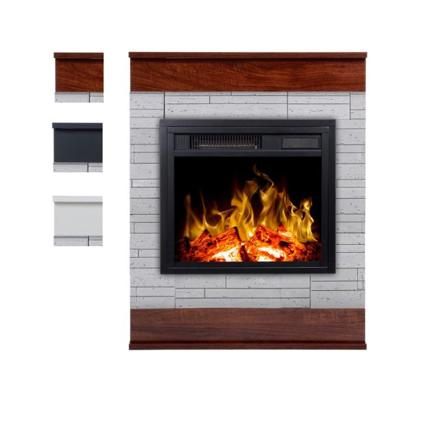 Aflamo LED Elektrokamin Standkamin | Smart Stone Concrete