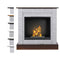 Aflamo Bio-Kamin | Vigo Stone Beton mit Einsatz Bio 60 | TÜV