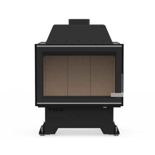 KRETZ | Kamineinsatz F 103 | gerade Scheibe | Stahl | 10 kW ➔ www.klimaworld.com