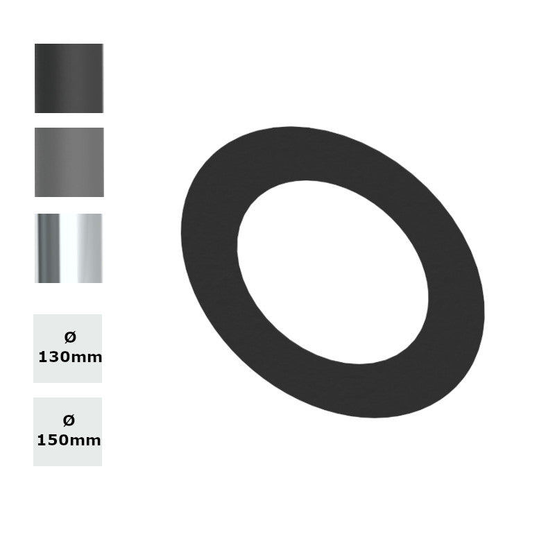 Jeremias Ofenrohr Wandrosette 55mm