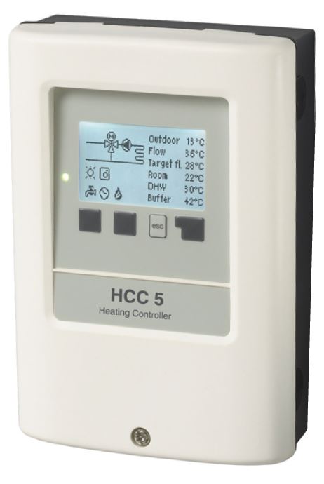 Sorel HCC5 WitterungsgeführterTemperatur Differenz Controller