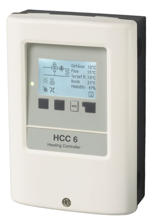 Sorel HCC6 WitterungsgeführterTemperatur Differenz Controller