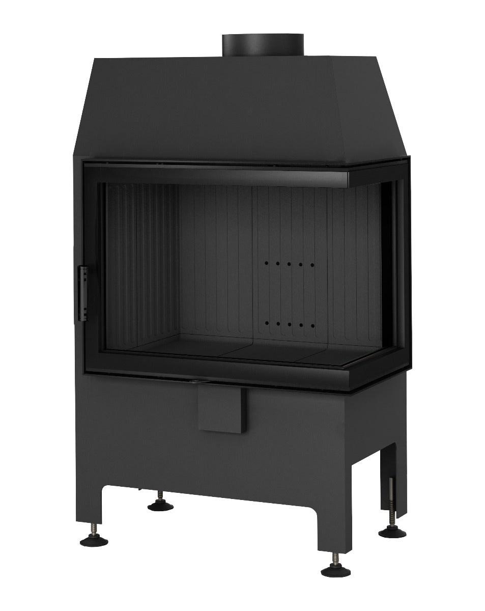 Heatro 55P| Sichtscheibe rechts| schwarze Edition| 9 kW