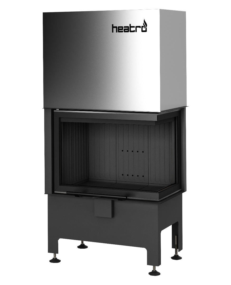 Heatro 55PH| Sichtscheibe rechts| schwarze Edition| 9 kW