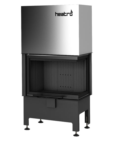 Heatro 55PH| Sichtscheibe rechts| schwarze Edition| 9 kW