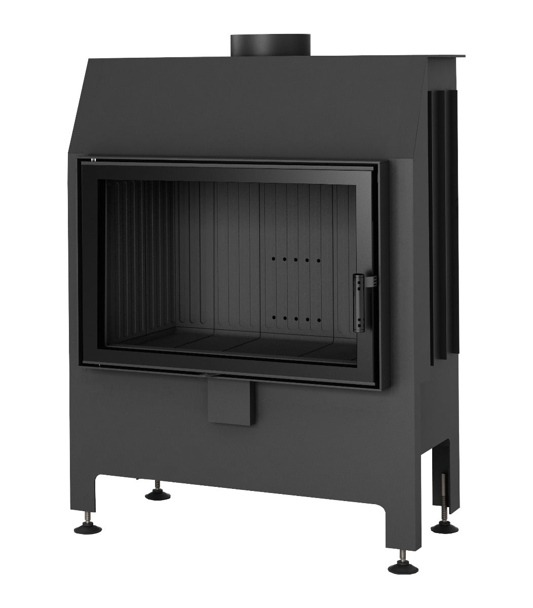 Heatro 69 Black| 11 kW| Panoramascheibe