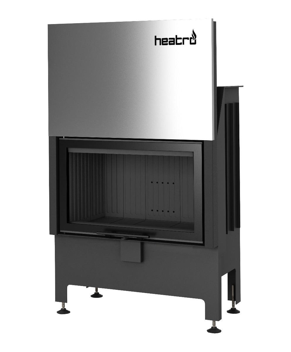 Heatro 69H Black| 11 kW|Panoramascheibe