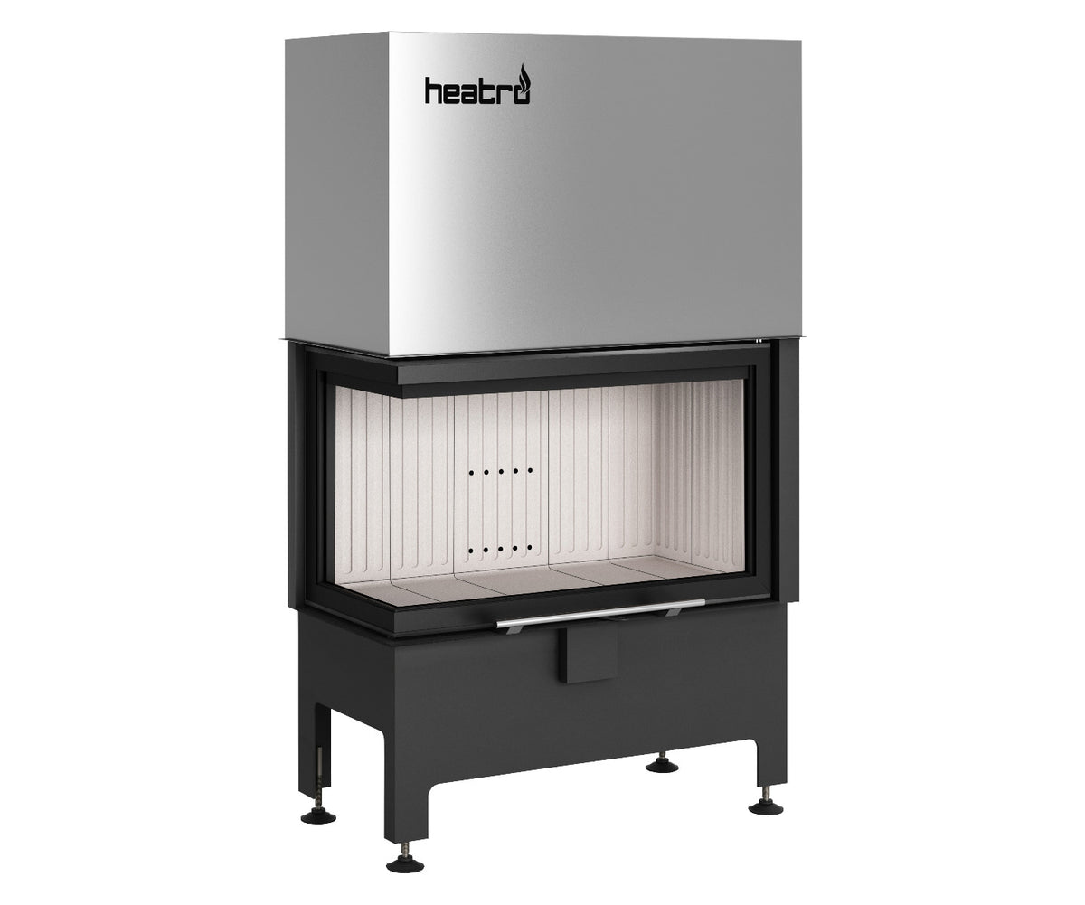 Heatro 69LH| 11 kW|Panoramascheibe mit Seitenverglasung links