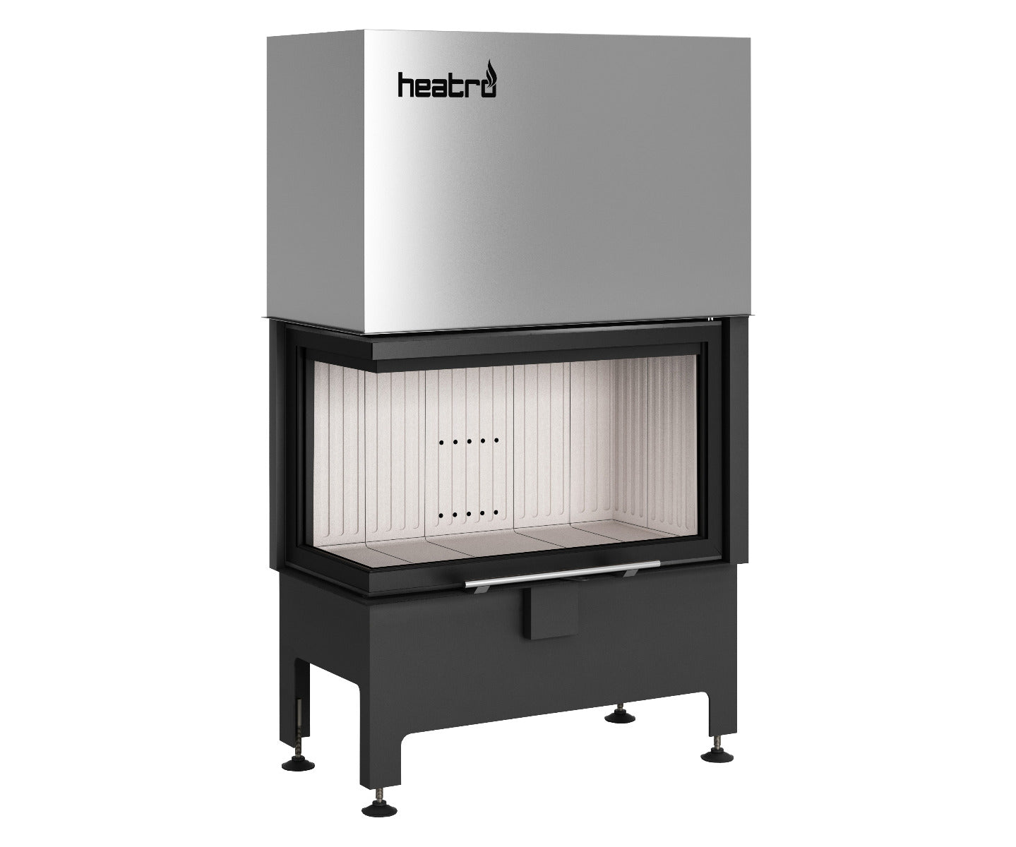 Heatro 69LH| 11 kW|Panoramascheibe mit Seitenverglasung links