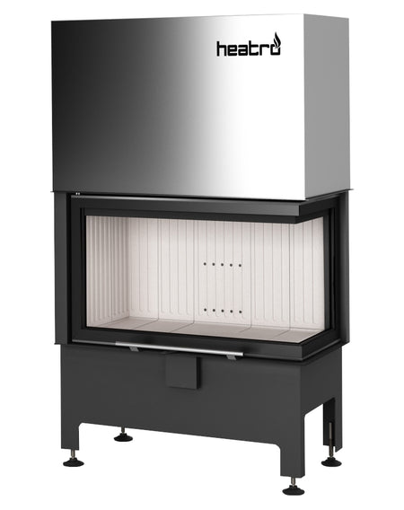 Heatro 69PH| 11 kW|Panoramascheibe mit Seitenverglasung rechts