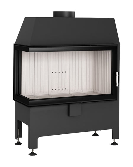 Heatro 69L| 11 kW|Panoramascheibe mit Seitenverglasung links