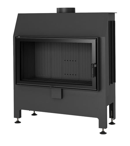 Heatro 81 Black| 12 kW| Panoramascheibe