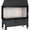 Hajduk Eckkamineinsatz Heatro 81L| Panoramascheibe| 12 kW