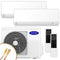 Carrier Multisplit Klimaanlage | High Line | Weiß | 2x 3,5 kW | Quick Connect