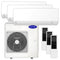 Carrier Multisplit Klimaanlage Set | High Line | weiß | 3x3,5 kW