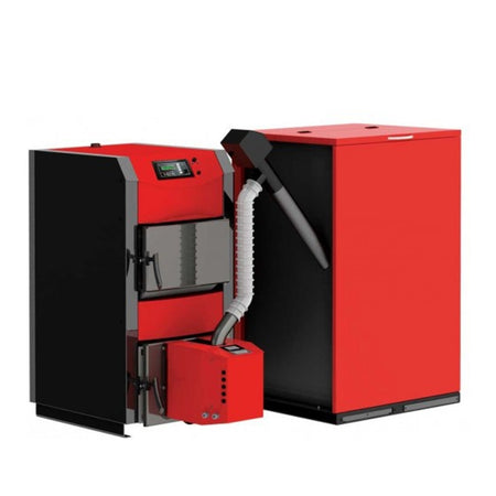Kombikessel Pelletkessel HKK Active - Bioflux 60kW ✔ 