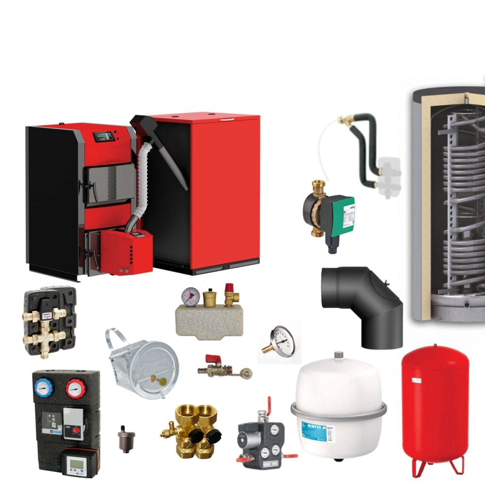 Kombikessel HKK Active - Bioflux 60kW✔ Komplettset 5