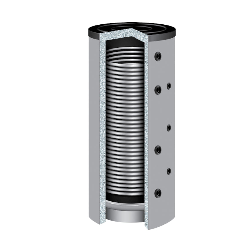 TWL Hochleistungs-Pufferspeicher HLP 0500 Querschnitt