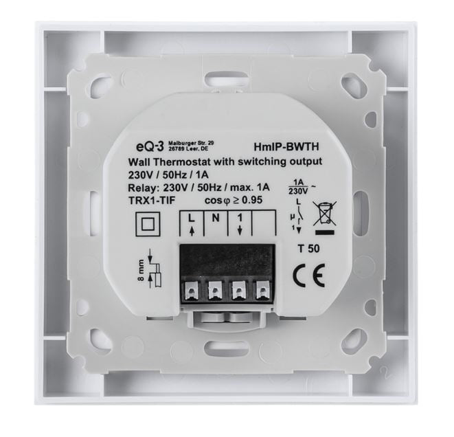 Homematic IP Wandthermostat mit Schaltausgang | eQ-3 | HmIP-BWTH