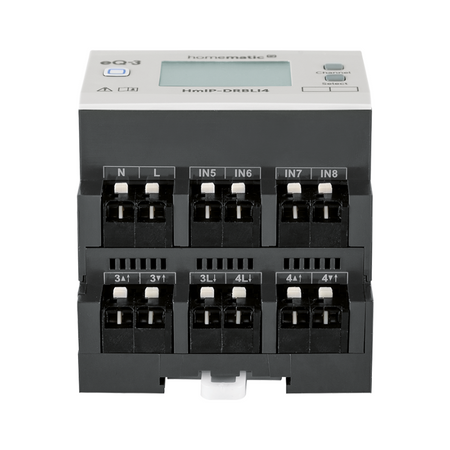 Homematic IP Jalousieaktor - 4-fach - Hutschiene | eQ-3 | HmIP-DRBLI4