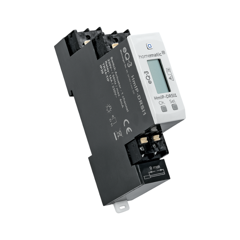 Homematic IP Schaltaktor - 1-fach - Hutschiene | eQ-3 | HmIP-DRSI1