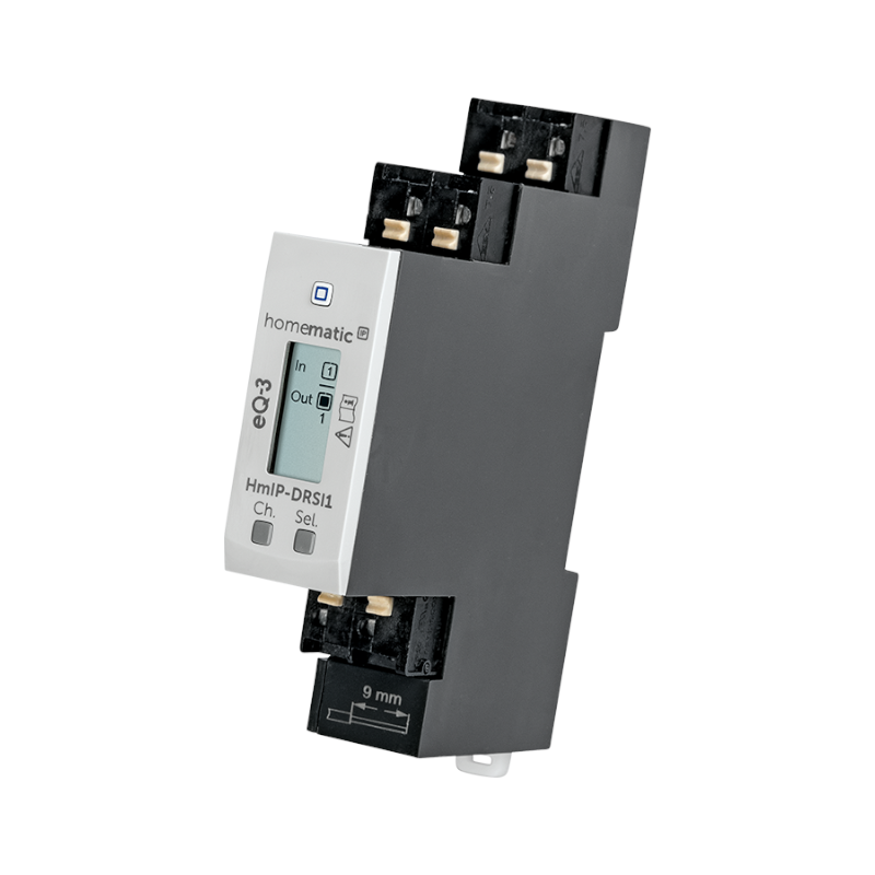 Homematic IP Schaltaktor - 1-fach - Hutschiene | eQ-3 | HmIP-DRSI1 ➔ www.klimaworld.com