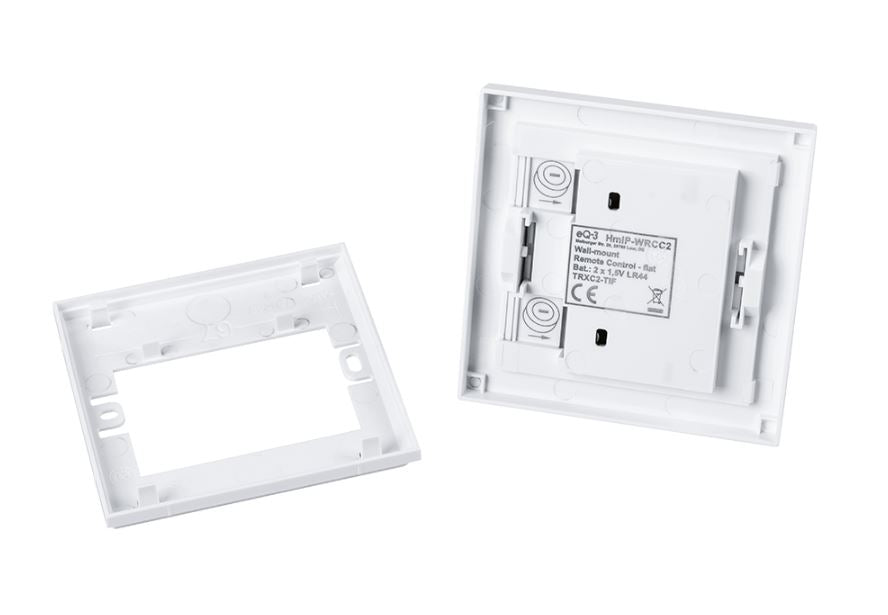 Homematic IP Wandtaster flach - 2-fach | eQ-3 | HmIP-WRCC2