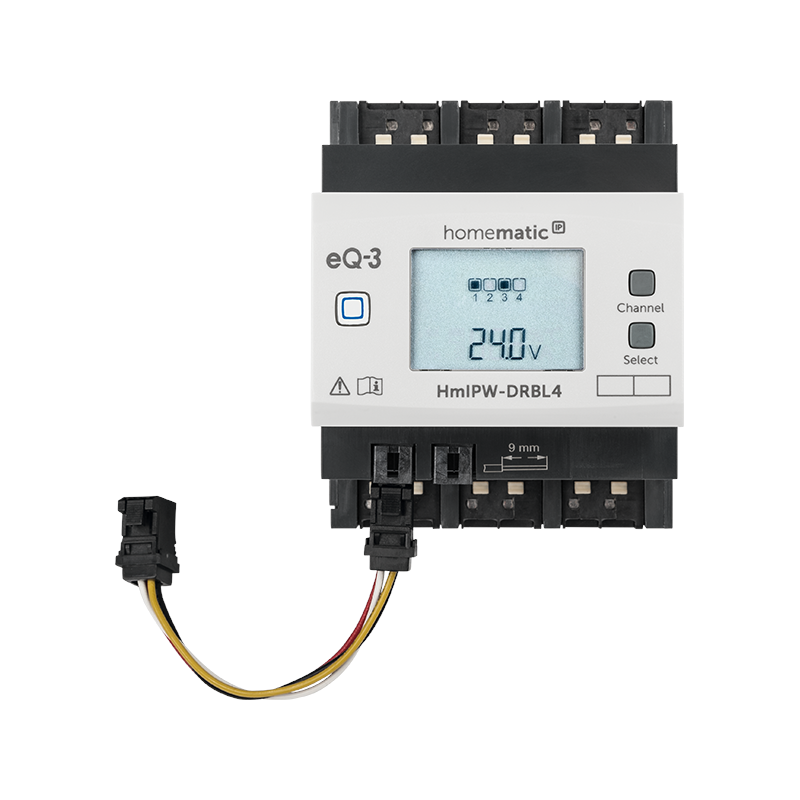 Homematic IP Wired Jalousieaktor - 4-fach | eQ-3 | HmIPW-DRBL4