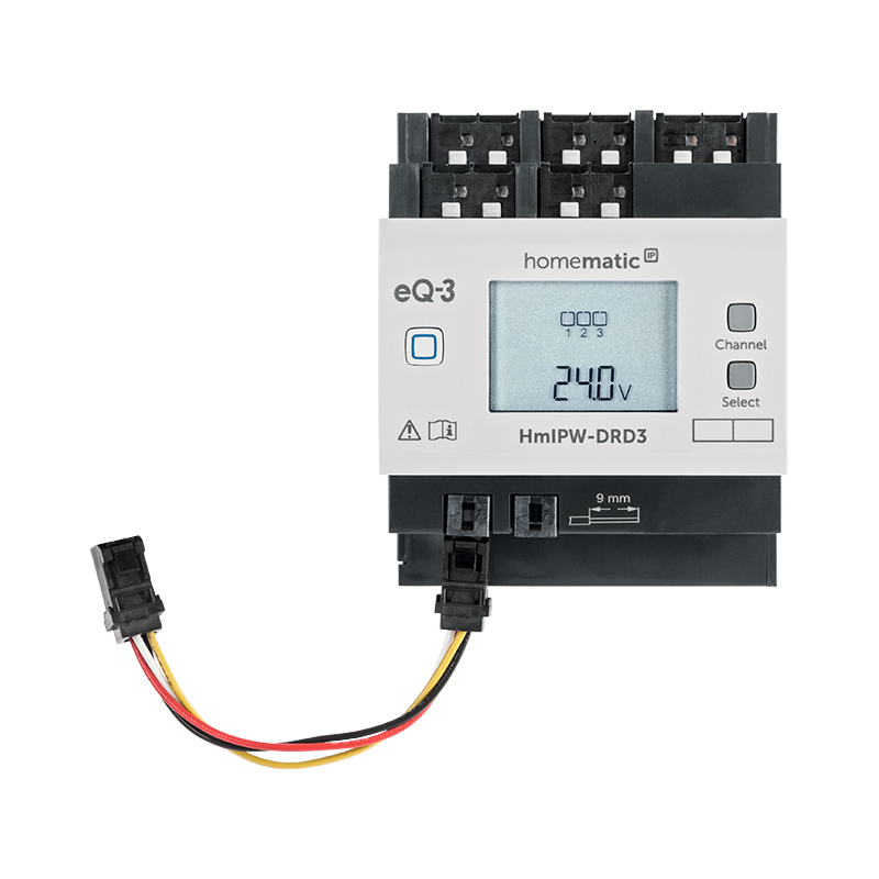 Homematic IP Wired Dimmaktor - 3-fach | eQ-3 | HmIPW-DRD3