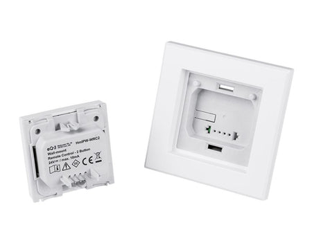 Homematic IP Wired Wandtaster - 2-fach | eQ-3 | HmIPW-WRC2