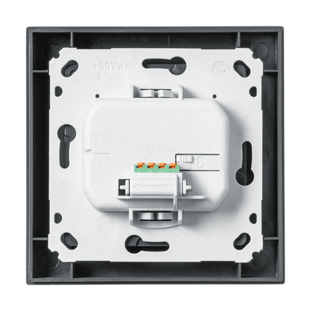 Homematic IP Wired Wandtaster - 6-fach - anthrazit | eQ-3 | Rueckansicht | HmIPW-WRC6-A | www.klimaworld.com