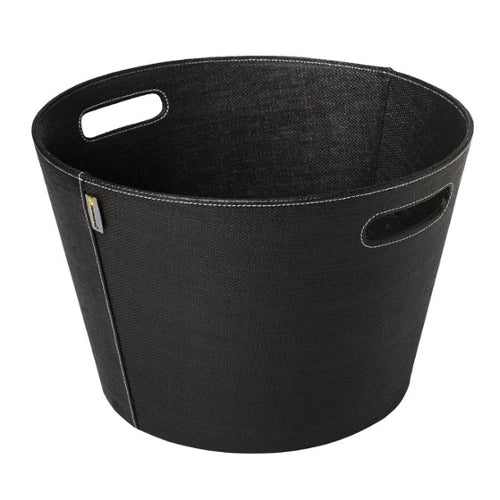 Aduro | Proline Holzkorb aus PET | schwarz | Ø 45cm