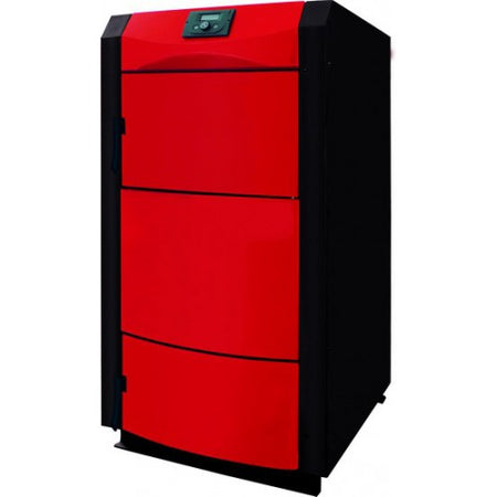Holzvergaser PID LOGIC Vergaserkessel mit 18 kW Pyrolysekessel Thermoflux Set 1