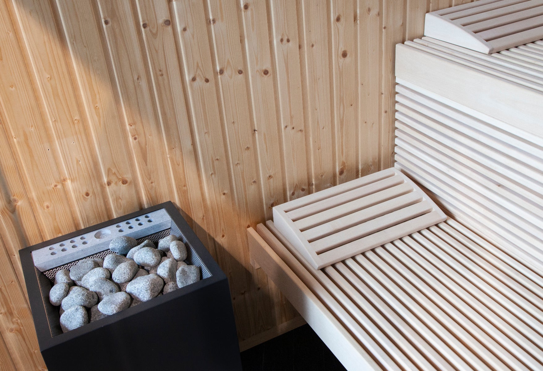 Sentiotec elektrischer Saunaofen Home Combi Ambiente