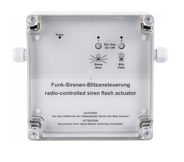 Homematic Funk Ansteuerung Sirene, Blitzleuchte | eQ-3 | HM-Sec-SFA-SM 